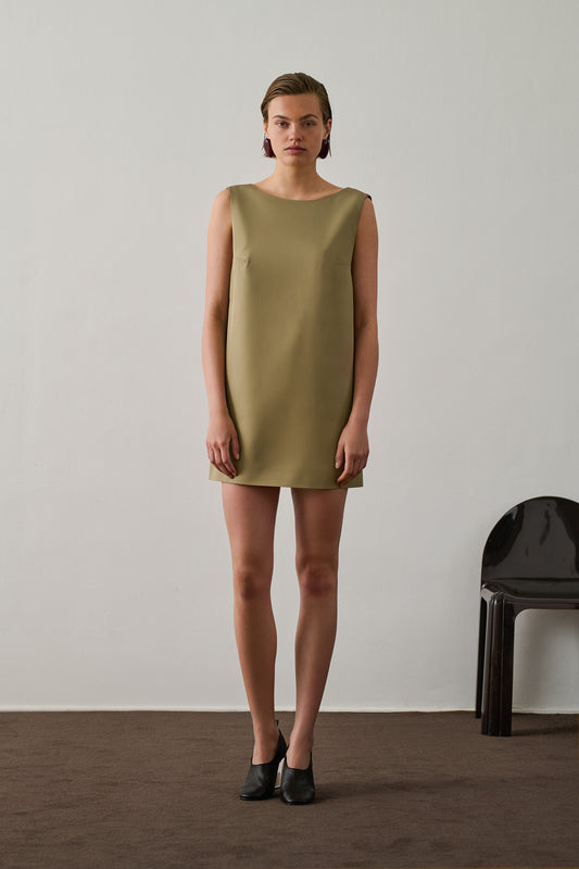 Robe Maya - Sauge - Viscose - Femme