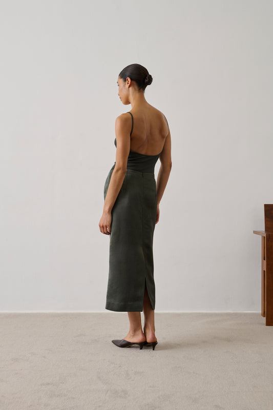 Débardeur Ila - Vert De Gris - Femme