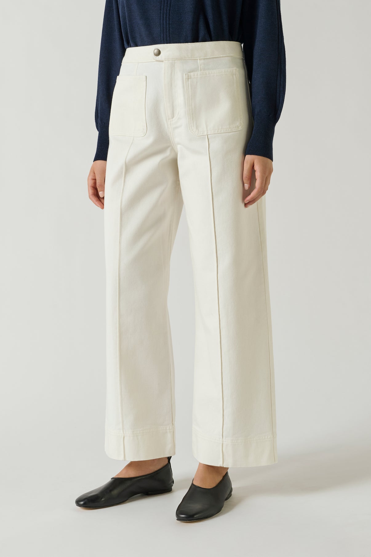 Jean Harry - Craie - Coton - Femme vue 2