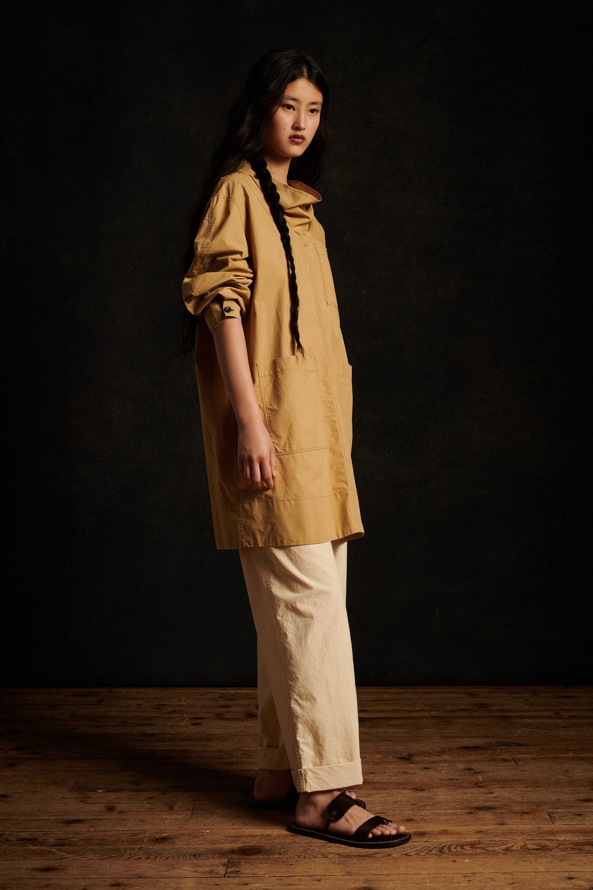 ROBE ULSAN BEIGE vue 4