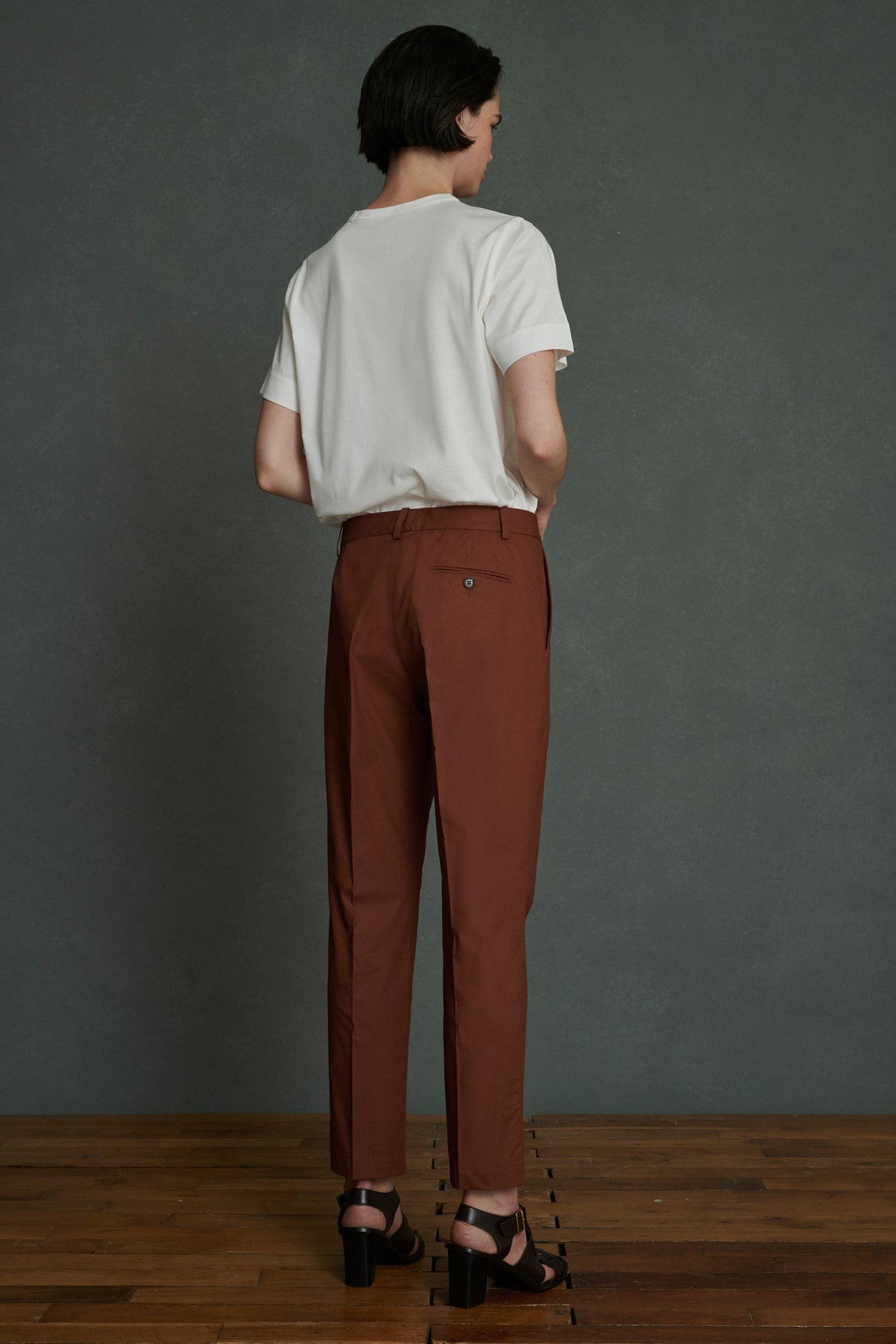 Pantalon Adele - Terre Battue - Coton - Femme vue 3