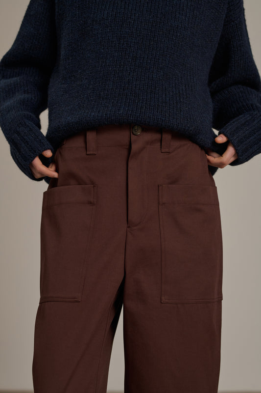 PANTALON THABOR  MARRON