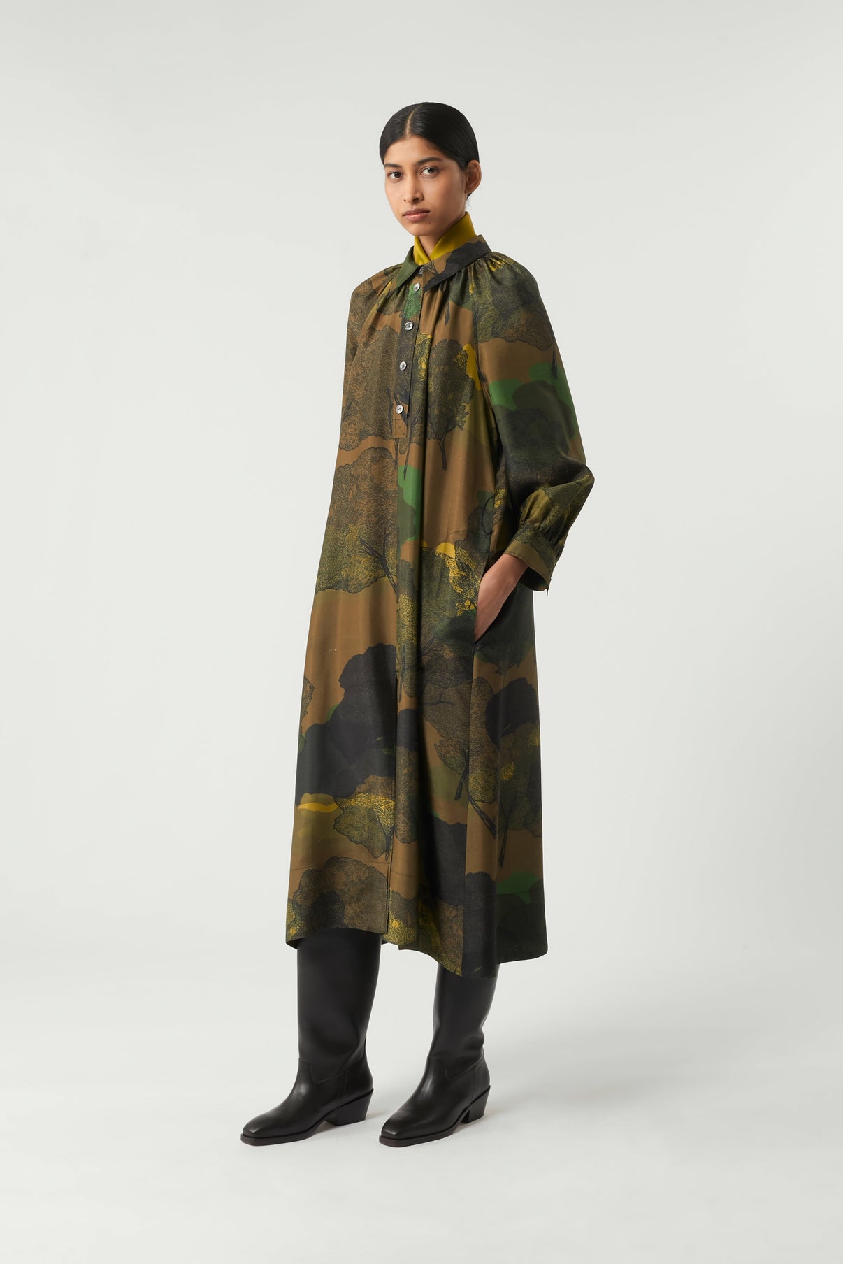 ROBE SAVANE VERTE vue 7