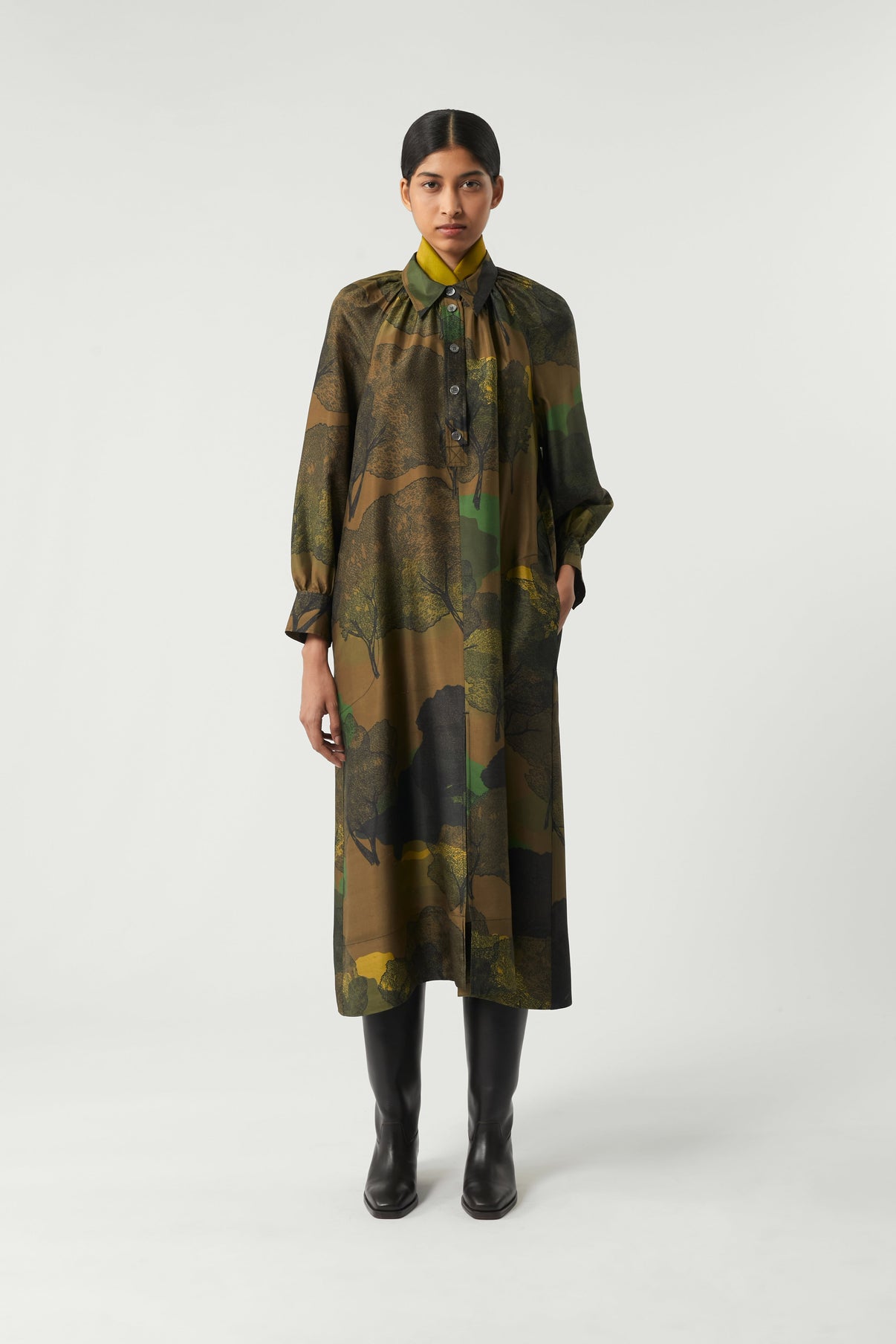 ROBE SAVANE VERTE vue 13
