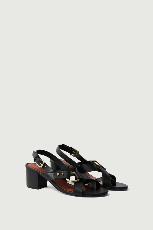 SANDALES FLORENTINE NOIRES