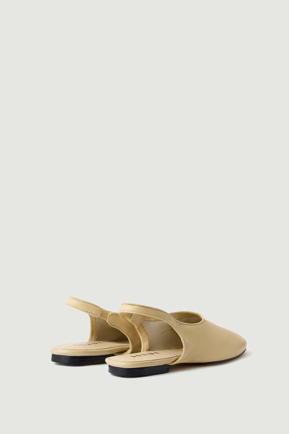 Slingbacks Emmett - Crème - Cuir - Femme