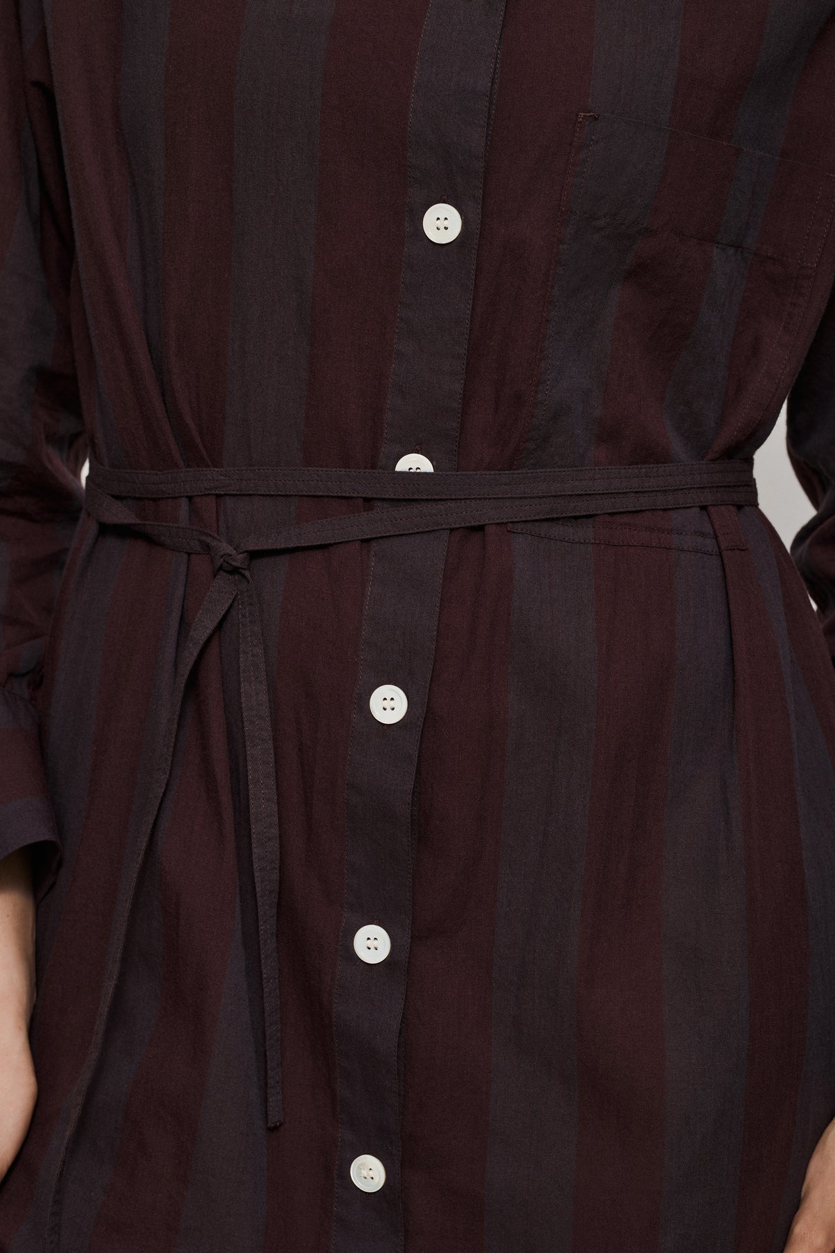 ROBE IL VESTITO BORDEAUX vue 4
