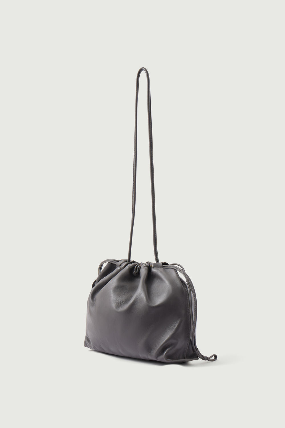 Sac Suzette - Gris Anthracite - Cuir - Femme vue 4